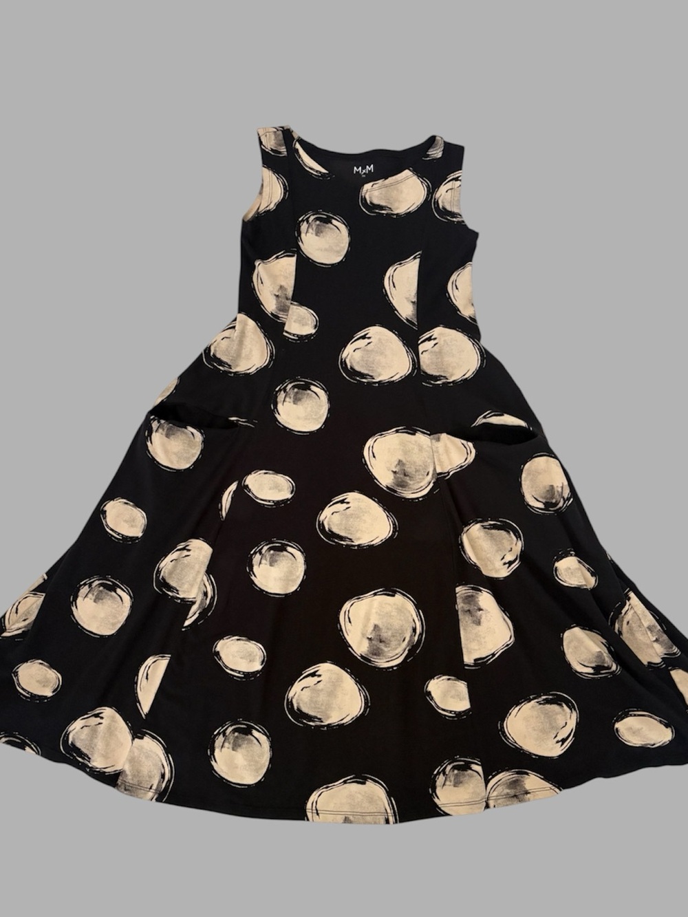 Matthildur. Abstract Dotty Circle Print Dress Sz XS